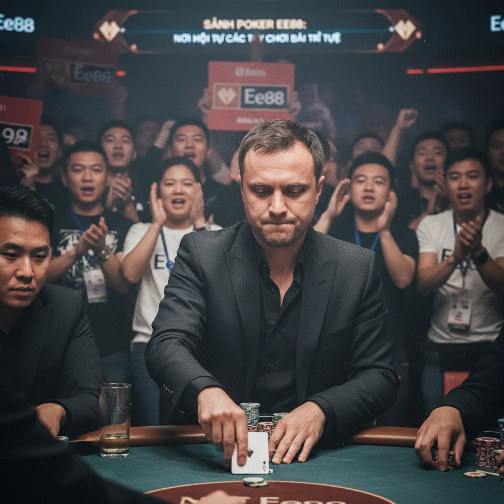 Một ván bài Cash Game kịch tính tại Ee88